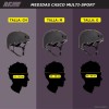 Rollerface Casco Multi-sport, Doble Certificado De Seguridad