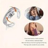Long tiantian To My Daughter Ring Fidget Ring for Women