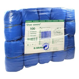 Braun Protective Covers for Road Shoes, Blue, Pack of 100