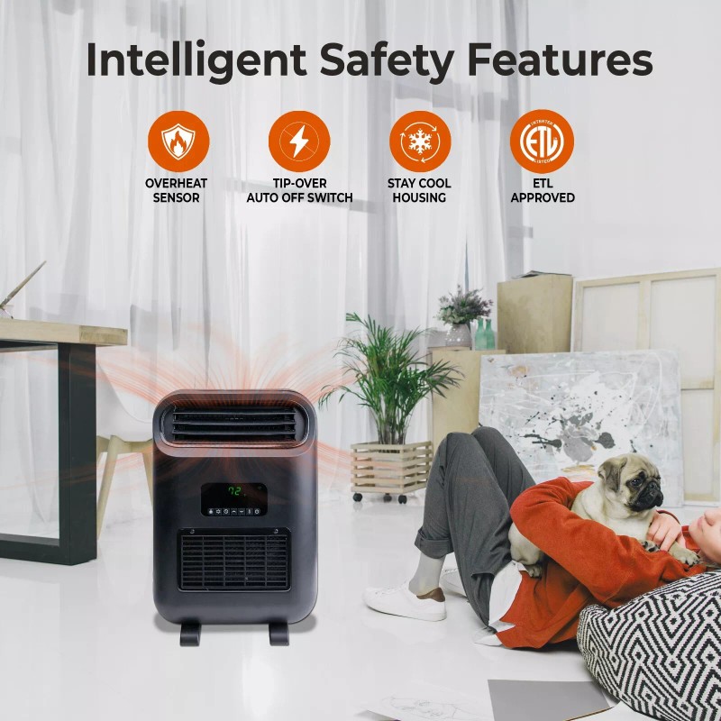 Comfort Zone 18" Slim Line Wall Mount Electric Space Heater