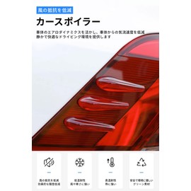 Vortex Generator 12 Pack Noise Reducing, Impact Protection, Easy Installation, Car Exterior, Car Accessories, Decorative, Protective, Transparent (Consolidated)