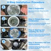 R0446200 Lid Seal Gasket & O-Ring Compatible with Jandy JEP,