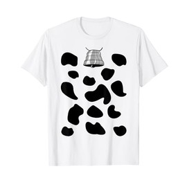 Cow costume cow bell cow spots cow pattern carnival farmer T-Shirt