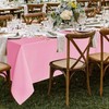 Fitable 8 Pack Rectangle Tablecloths: Stain Resistant Wrinkle Free Fabric