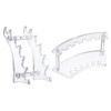 PATIKIL 2Pcs Vertical and Horizontal Acrylic Pen Holder Display Stand