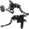 DgNeLai Universal Motorcycle Brake Clutch Pump Lever with Hydraulic Master