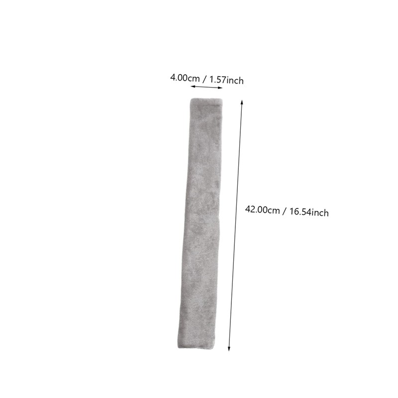 CORHAD Black Refrigerator Handle Covers 4 Pack Kitchen Gadget Fridge