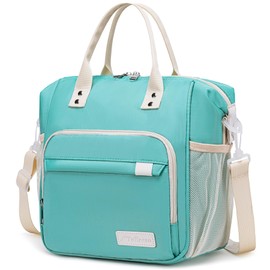 Large Lunch Bags for Women for Work, Adult Lunch Box Cooler, Insulated Lunch Tote Bag, Teal