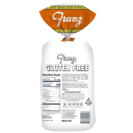 Franz Bakery Gluten Free Hamburger and Hot Dog Bun - 2 Pack (2 x 12oz)