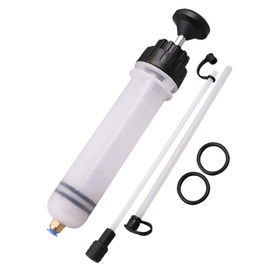 Charmoon オイルサクションガン 手動 200ml オイル交換 ポンプ チェンジャー シリンジ 注射器 ガソリン ミッションオイル