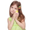 13PCS Daisy Flower Little Girl Hair Clips,Plush Flower Hairpin, Baby