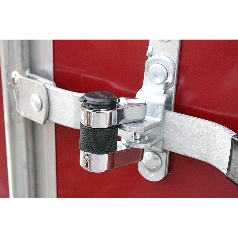 Trimax Hitch Coupler Lock Steam-Chrome Plated Trailer [Anti-Theft]
