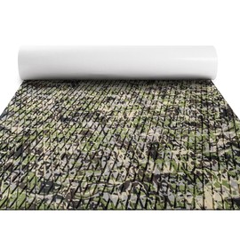 FOCEAN Boat Flooring EVA Foam Boat Decking Camo Marine Flooring Self-Adhesive Marine Mat for Motorboat RV Yacht Kayak, 94.5''x 15.7'', Forest Camo