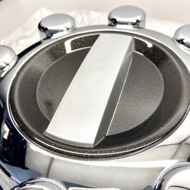 CCI 2 Rear Chrome Center Wheel Hub Caps For 2017-2025 Ford F-250 F-350 Super Duty