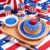 Red White and Blue Sprinkles, 11.3oz/320g Edible Patriotic Sprinkles Mixed