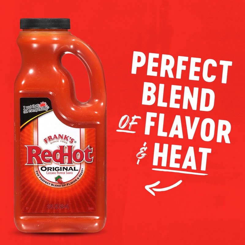 Frank's RedHot Original Hot Sauce, 32 fl oz
