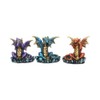 Nemesis Now Three Wise Dragons Figurine 13cm Metallic Multi-coloured
