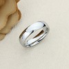 2mm 4mm 6mm 8mm Stainless Steel Silver/Gold/Black Wedding Band Ring