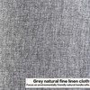 Gray Drum Lamp Shades Medium 13" Top x 13" Bottom
