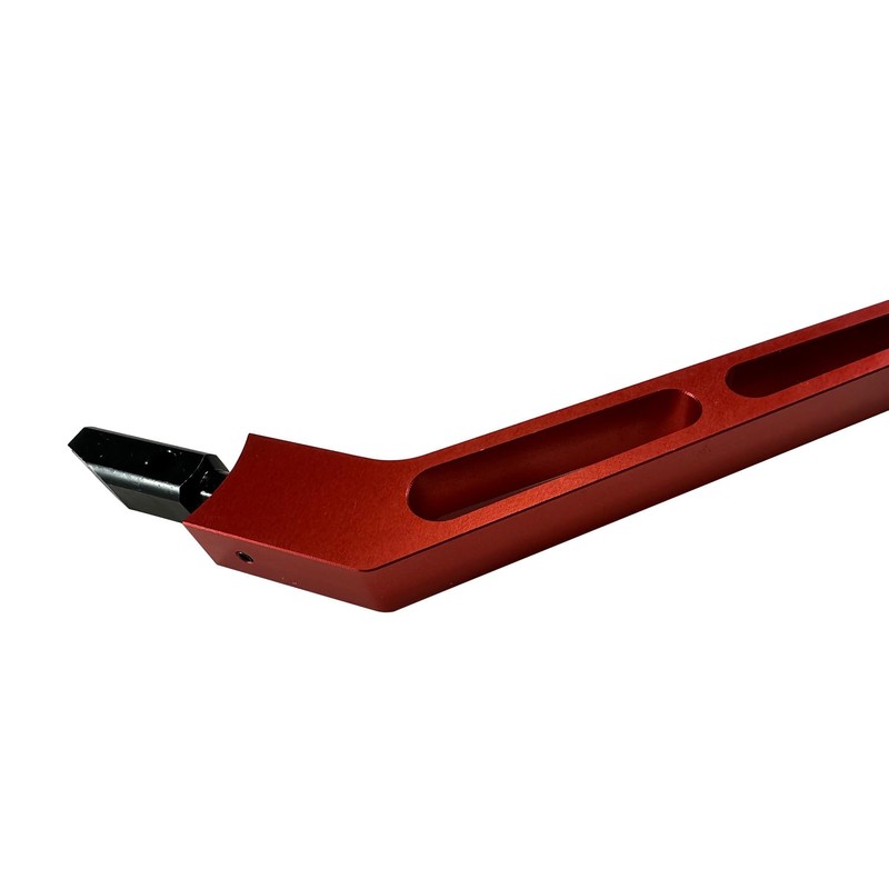 IBESTWOLF Red Billet Aluminum Shifter Turn Signal Lever Hazard Tilt