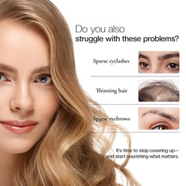 Morovan Castor Oil Roll for skin: 50ml Hair Growth Serum for Eyebrows & Eyelashes — Promotes Hair Growth in 4 Weeks — Nourishes Thinning Hair &