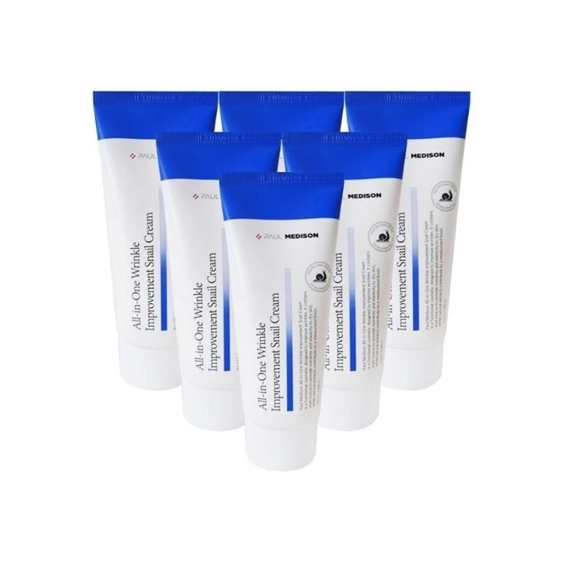 Paul Madison All-in-one Anti-Wrinkle Snail Cream 6ea / DY 100ml