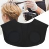 Short Length Hair Cutting Cape Waterproof Silicone Barber Hair Cape
