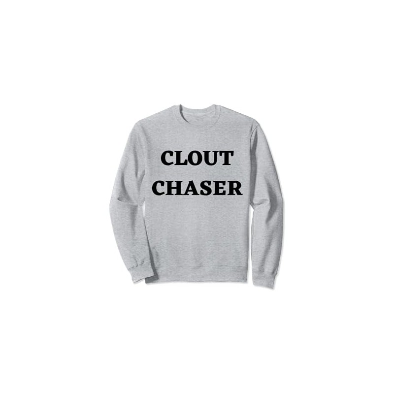 Clout Chaser Do It For Clout Minimal Black Text Design