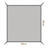 100 x 120 cm Fireproof Underlay Garden Fire Pit Grill