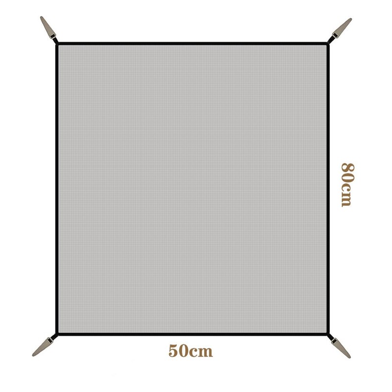 100 x 120 cm Fireproof Underlay Garden Fire Pit Grill