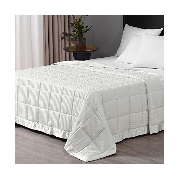 downluxe Weighted Blanket Queen Size,15lb Blankets for Adult with Glass