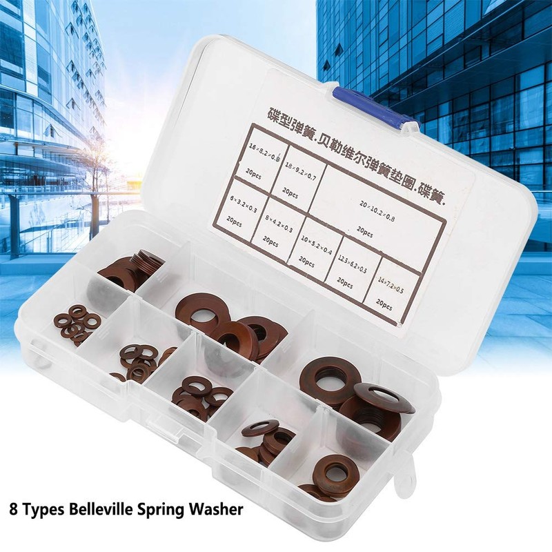 8 Types Belleville Compression Belleville Washers Spring Washer Seal Plate