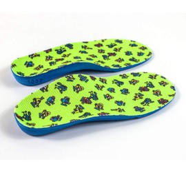 Plantillas ortopédicas para niños para pies planos para apoyo moderado del arco, comodidad y cojín suave (7 pulgadas/bebé 8.5 – 11)