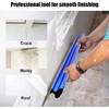 KEZERS Drywall Skimming Blade, 0.3mm Stainless Steel Blade, Smoothing &