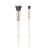 MSQ 2 x Stippling Brushes, Professional Makeup Brushes for Foundation,
