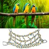 Pack of 2 Colourful Bird Rope Net, 32 x 25