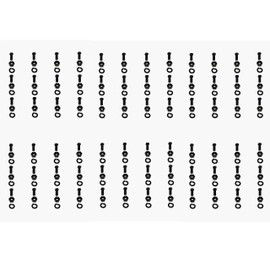 Tine Bolt Nut Washer Heavy Duty 72 Sets Replace King Kutter Rotary Tiller Tine Bolt Set Replaces 505072 for TG48/TG-G48 4' Wide Tillers (72)