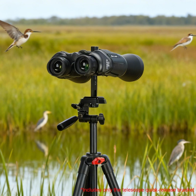 Fooletu Binocular Tripod Adapter, 1/4" Threading for 7x35 to 30x60
