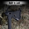 Rite Edge 17.5-Inch Hiker's Hatchet – Multi-Tool Axe with Hidden