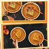 Yungyan 24 Set Fall Thanksgiving Pumpkin Pie Paper Plates Napkins