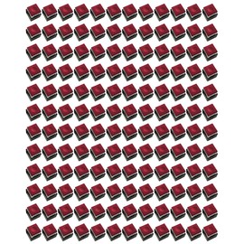 Silver Cup Pool Cue Chalk - Burgundy -Twelve Dozen