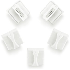 Firbon 5 Pieces White Replacement Blade with Automatic Security Safeguard Design for A4 Paper Cutter Paper Trimmers