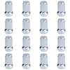(16 Pack) Tusk Tapered Lug Nut 12mm x 1.25mm Thread