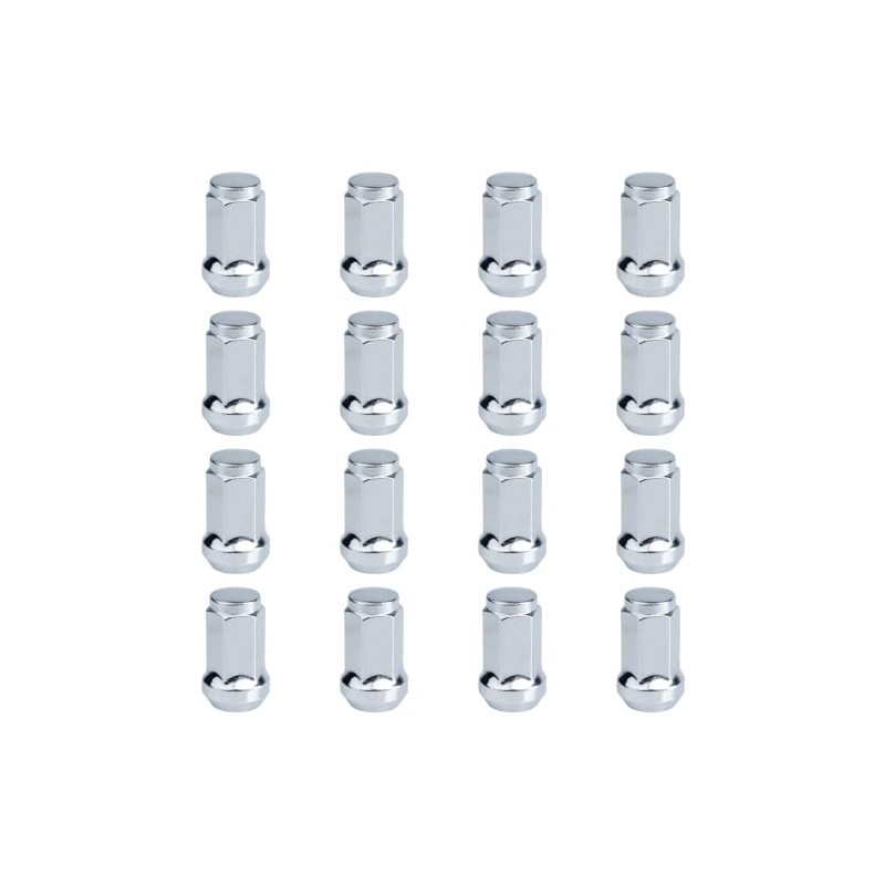 (16 Pack) Tusk Tapered Lug Nut 12mm x 1.25mm Thread