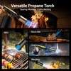 Heavy-Duty Propane Torch with One-Touch Ignition, Max Flame Blow Torch