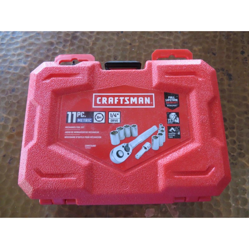 Craftsman 11-Piece SAE 1/4-in Drive INCH 6pt Standard Socket Wrench