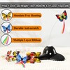 Vealind Interactive Indoor Cat Toy with 360° Rotating Butterfly (Butterfly
