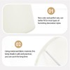 KESYOO Lamp Shade with Catch Only Umbrella Replacement Tabletop Fabric