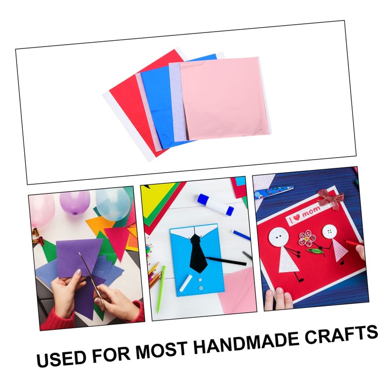 KONTONTY Heat Transfer Foil Sheets 300 Sheets of Craft Foil