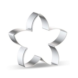 WDYJMALL Frangipani Flower Shape Cookie Cutter - A